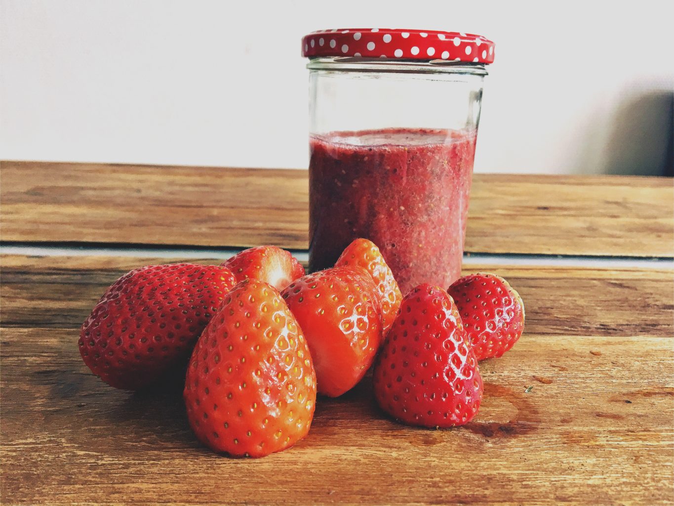 Erdbeermarmelade gesund &amp; lecker ohne Zucker